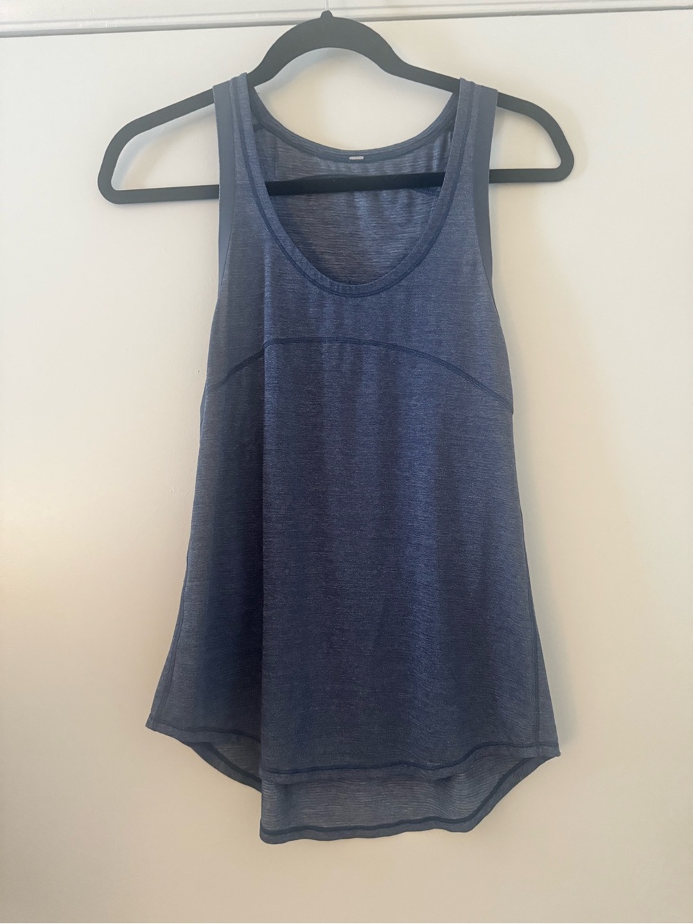 lululemon athletica Deep Navy Performance Scoop Tank
